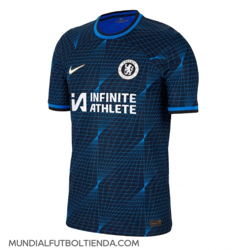 Camiseta Chelsea Segunda Equipación Replica 2023-24 mangas cortas